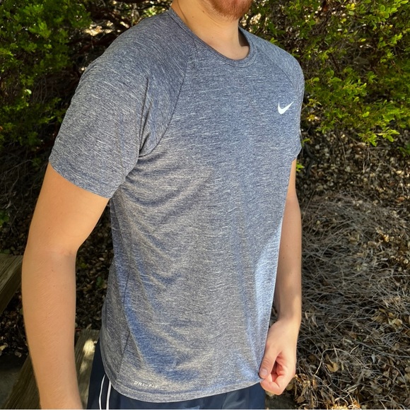 NIKE SWIM MEN DRI FIT T SHIRT SURFER UV 40+ DIVER SCUBA SWIMMER DIVING UPF SUN M - Picture 14 of 16